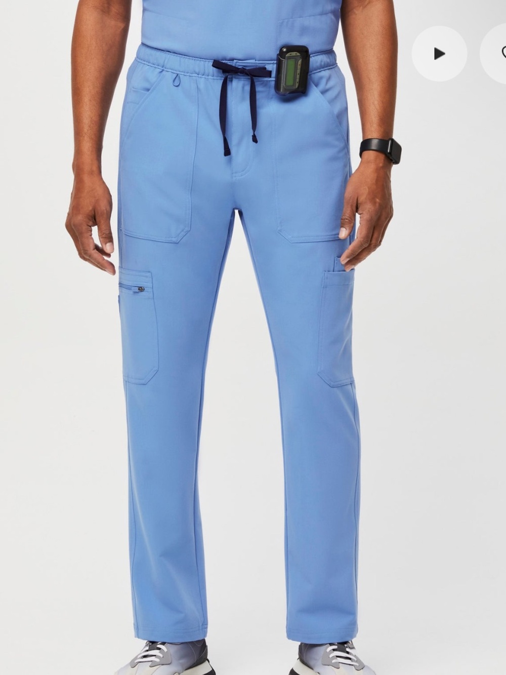 FIGS Men Scrub Pants Cairo Straight Leg